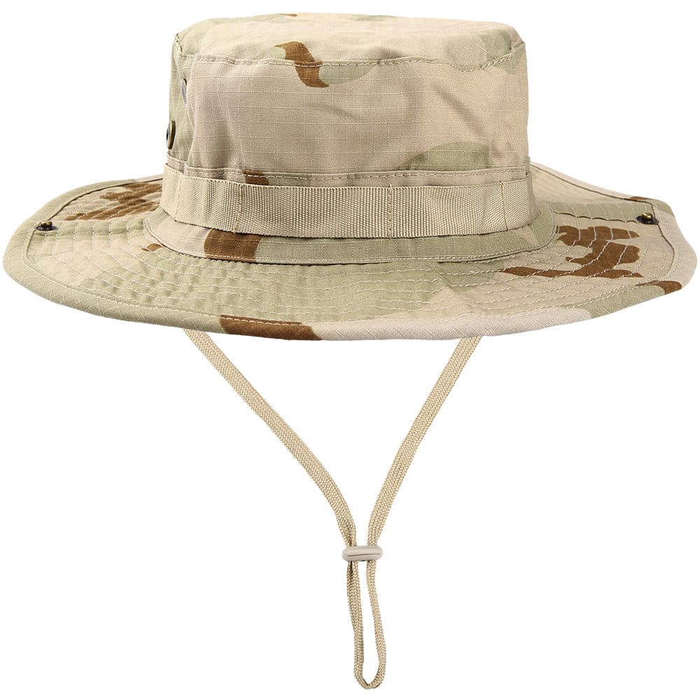 Tactical Airsoft Sniper Camouflage Bucket Boonie Hats-16