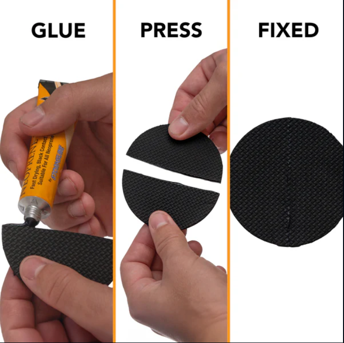 Stormsure - Neoprene Queen Wetsuit Repair Kit - Black