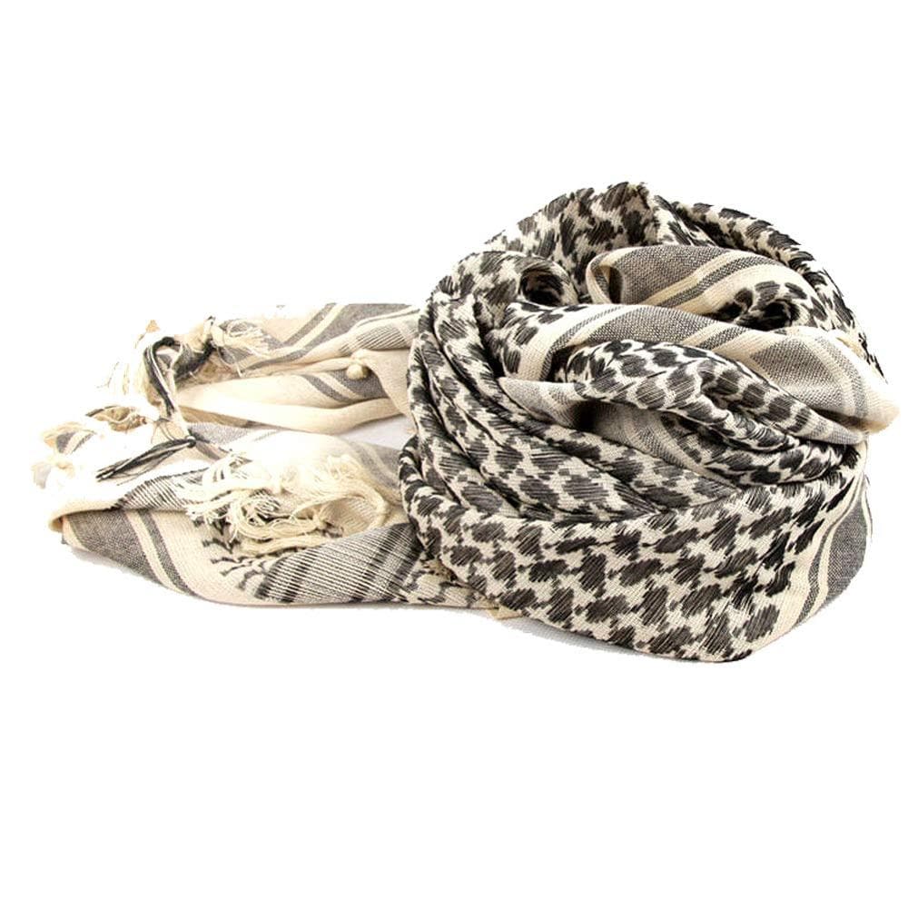 Keffiyeh Head Neck Scarf Wrap Summer Skull Turban-10