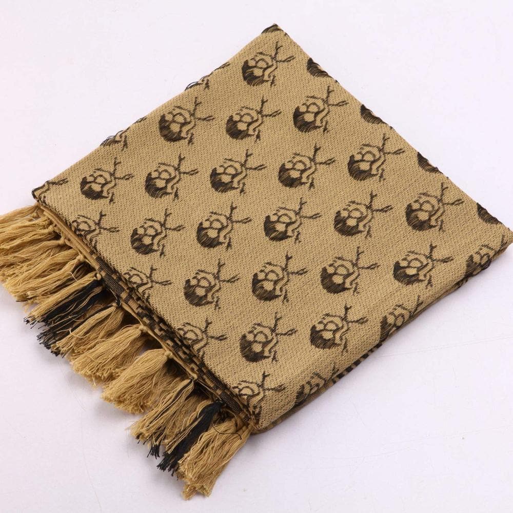 Keffiyeh Head Neck Scarf Wrap Summer Skull Turban-6