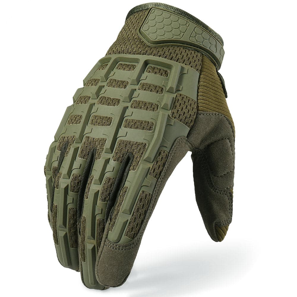 Paintball Airsoft Shooting Combat Protective Fingerless Glove-7