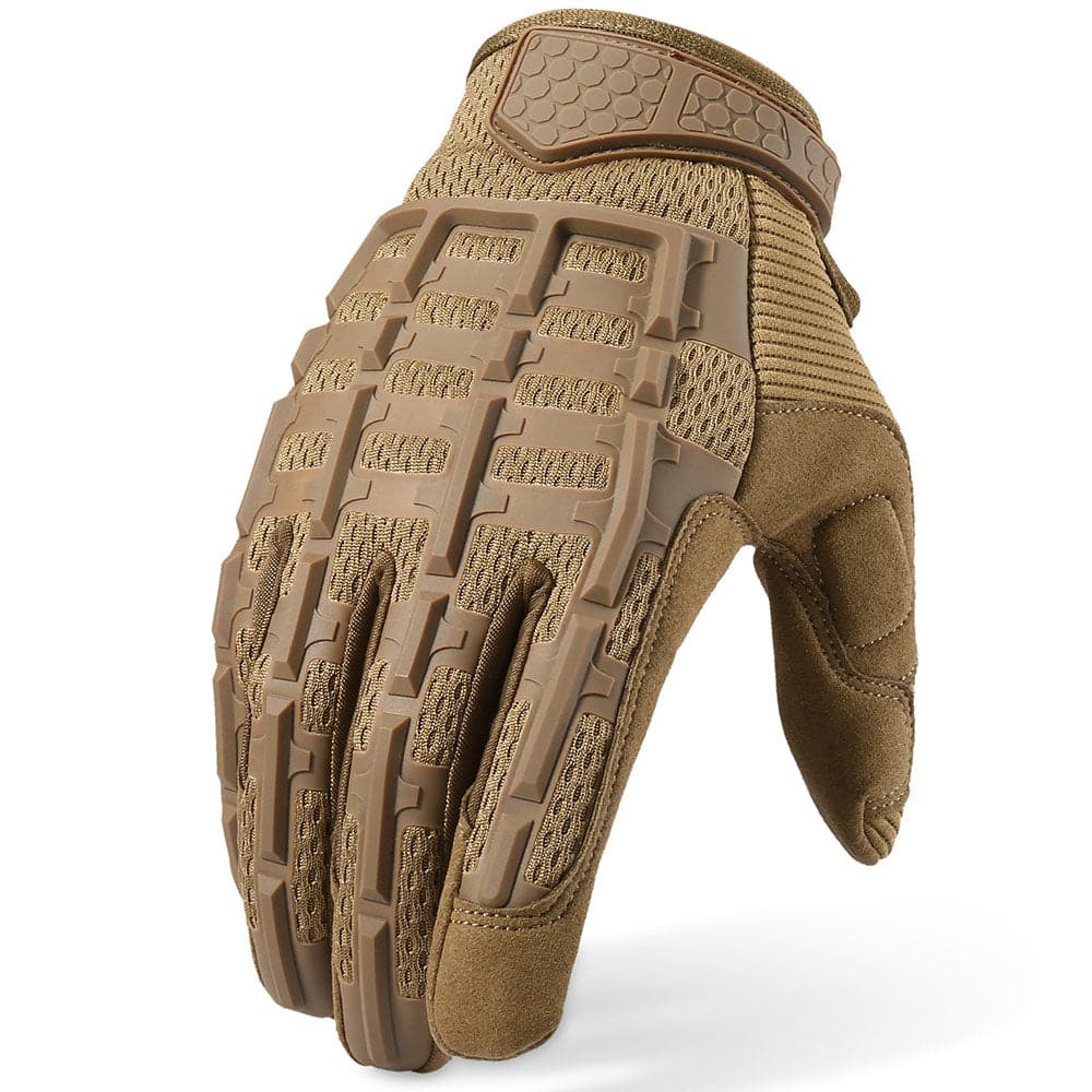 Paintball Airsoft Shooting Combat Protective Fingerless Glove-11