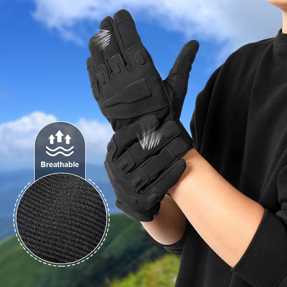 Hunting Anti-skid Work Driving Fishing Men Women Gloves-4