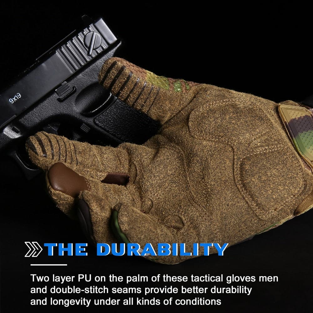 Military Paintball Airsoft Combat Shooting Anti-skid Glove-3
