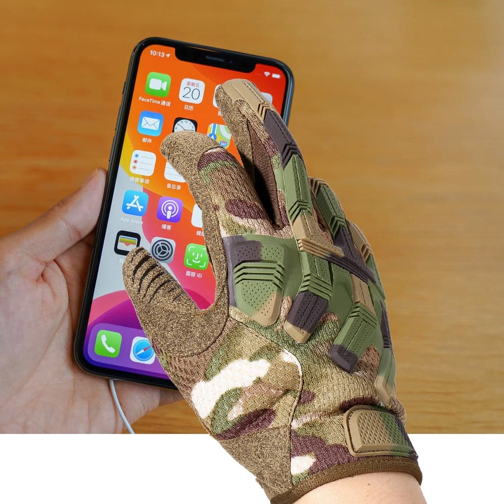 Military Paintball Airsoft Combat Shooting Anti-skid Glove-1
