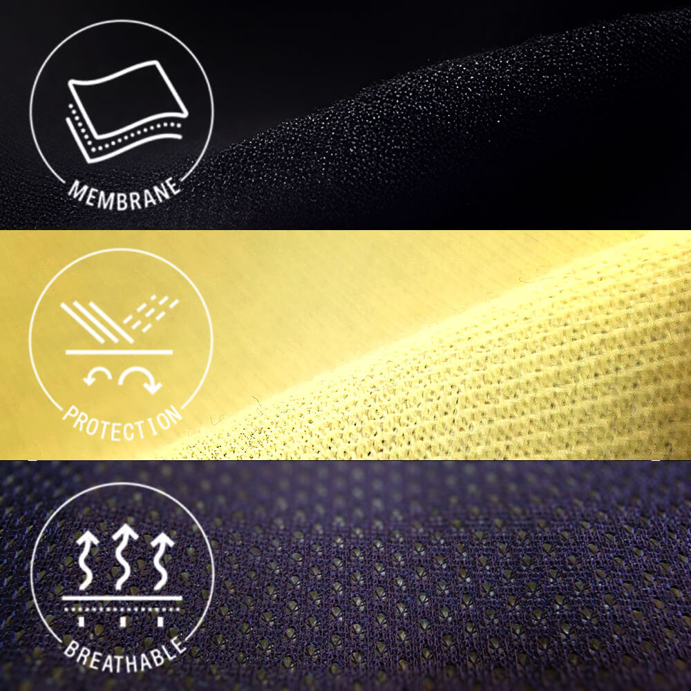 Knife Resistant Anti Slash Hooded Top in Black