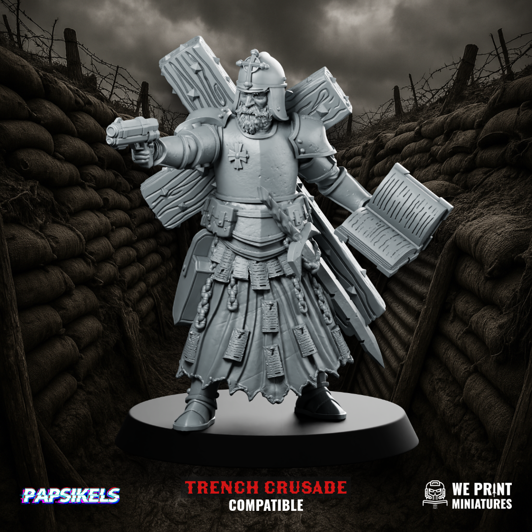 Trench Crusade Quiapo Trench Cleric Miniature