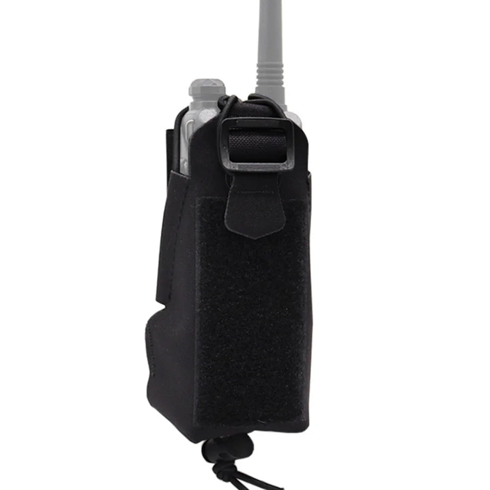 Tactical Gridlok Radio Pouch BAOFENG/POFUNG UV5R UV82 Walkie Talkie Bag Molle Intercom Pouch For Hunting Airsoft