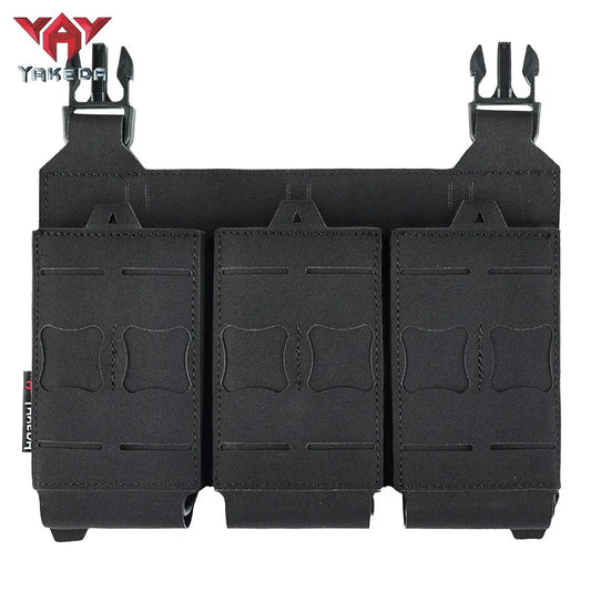 YAKEDA Tactical Magazine Pouch Triple Molle Mag Pouch Airsoft AK 7.62/5.56mm M4 Ar Rifle Hunting Accessories Mag Holster