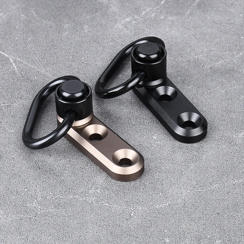 WADSN Fast Metal QD Sling Swivel Strap Buckle Vertical Sling Base Mount  Mlok Keymod Rail Tactical Airsoft Scout Accessories