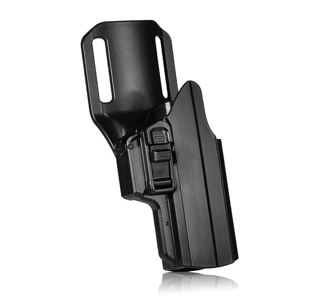 TEGE Universal Polymer IPSC Holster 360 Degree Rotate Low Ride Paddle OWB Holster for Glock 19 17 45 Beretta Apx Walther CZ P07
