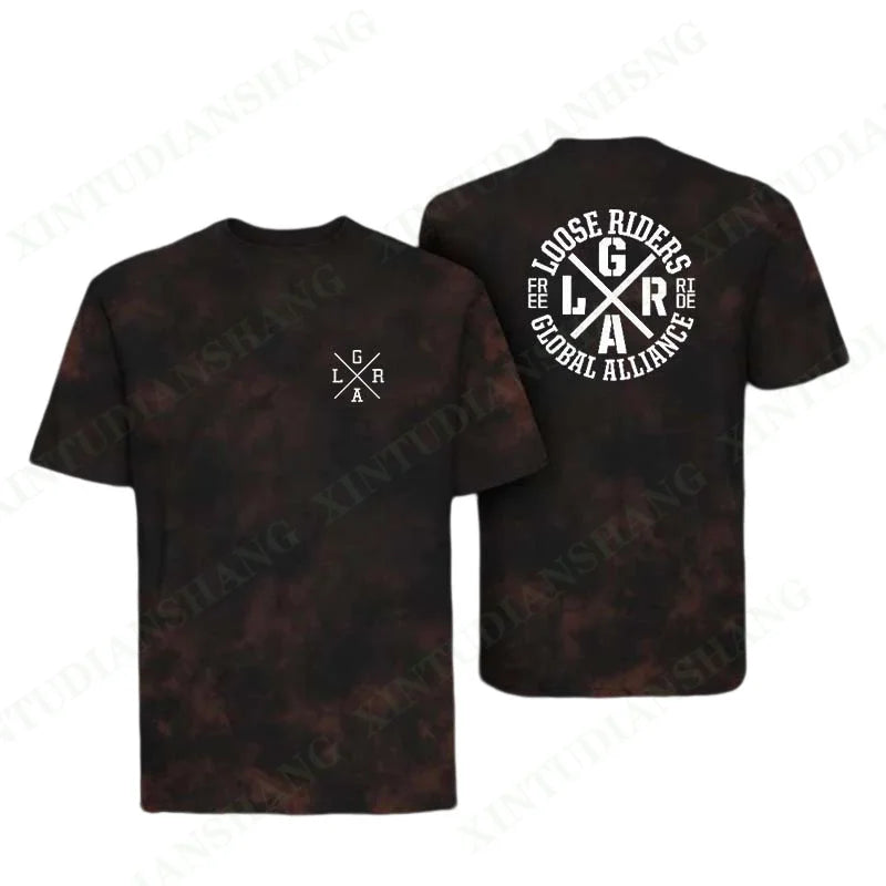 2023 Loose Rider Short Sleeve Jersey BMX MTB Mountain Bike Summer Shirts DH Motocross Downhill Enduro Sweatshirts