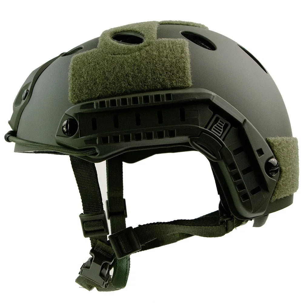BOOIU FAST Helmet MH PJ BJ Airsoft TacticsHelmets ABS Outdoor CS Paintball Shooting Game Protective Equipment