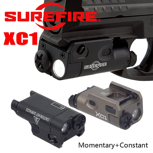 Tactical Surefire XC1 Weapons LED Light Upgrade Metal Hunting Pistol Scout Flashlight For Airsoft G17 18C 19 Gun Accessories