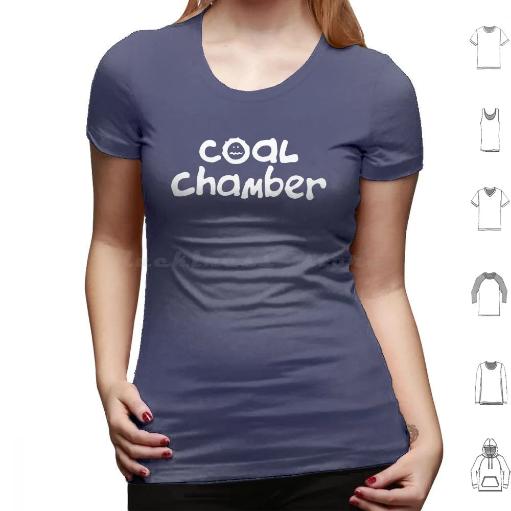 Coal Chamber 1 T Shirt Big Size 100% Cotton Coal Chamber Coal Chamber Band Chamber Logo