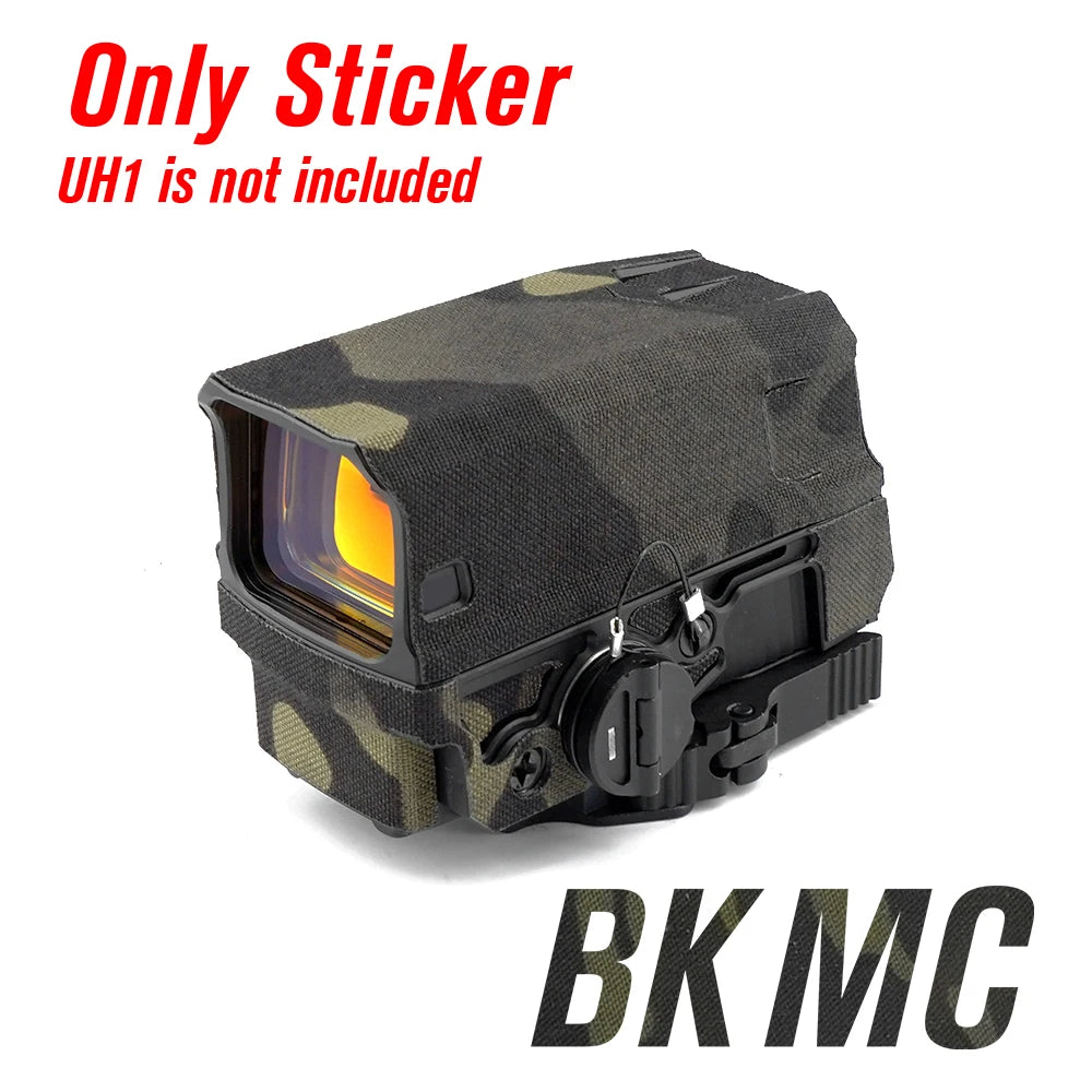 Tactical UH1RDS Red Dot Sight Wrap Camouflage Protection Sticker Airsoft Accessories
