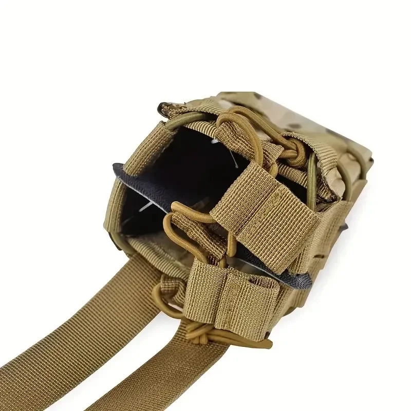 5.56 7.62 Molle Single Double Magazine Pouch M4 M16 AR15 G36 Mag Holster Outdoor Sports Hunting Vest Pouches EDC Waist Bag