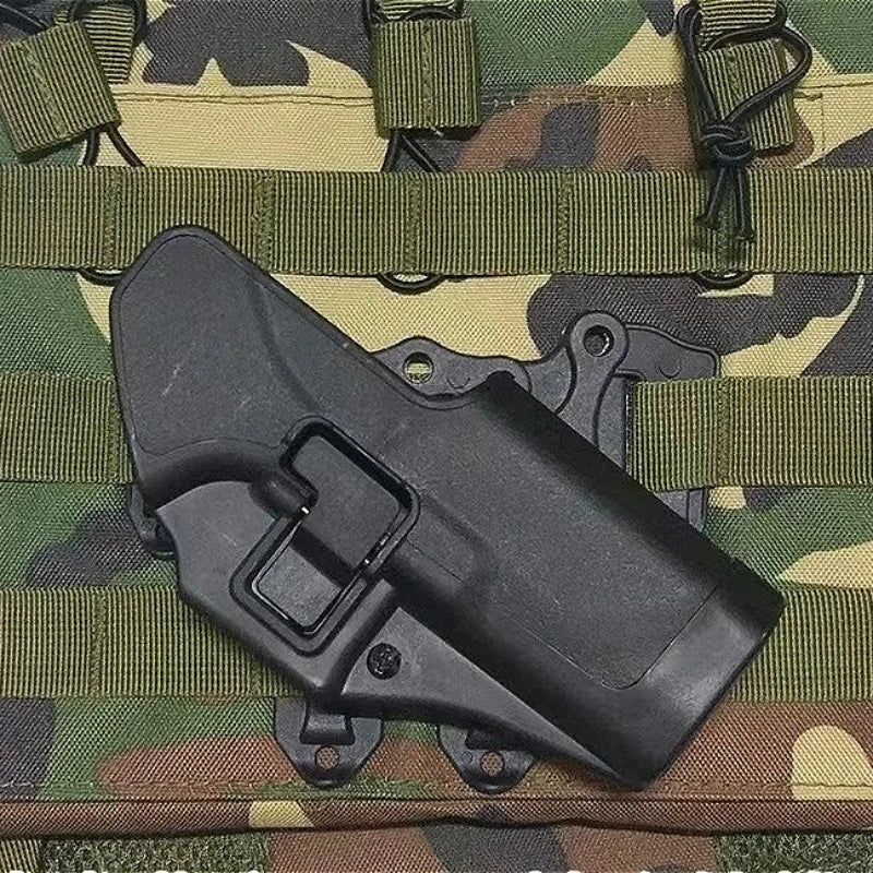 2025 New Tactical Vest Hanging Chest Gun Holster For Glock 17 19 Airsoft Belt Holster General Pistol