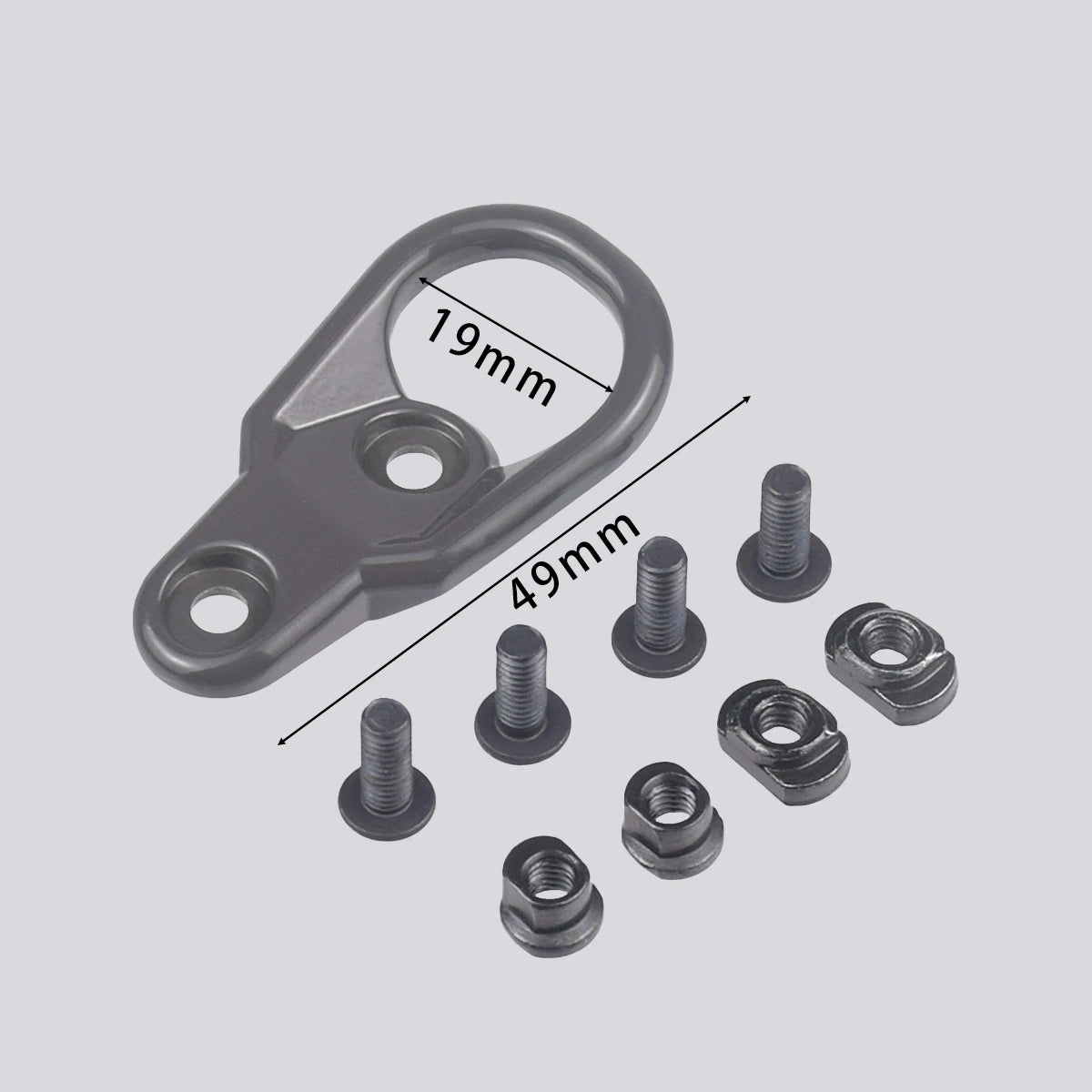 Tactical RSA GBB Buckle QD Swivel Sling Mlok Scope Mount Attachment Adapter Pictinny Rail Hunting Airsoft Rifle Accessories