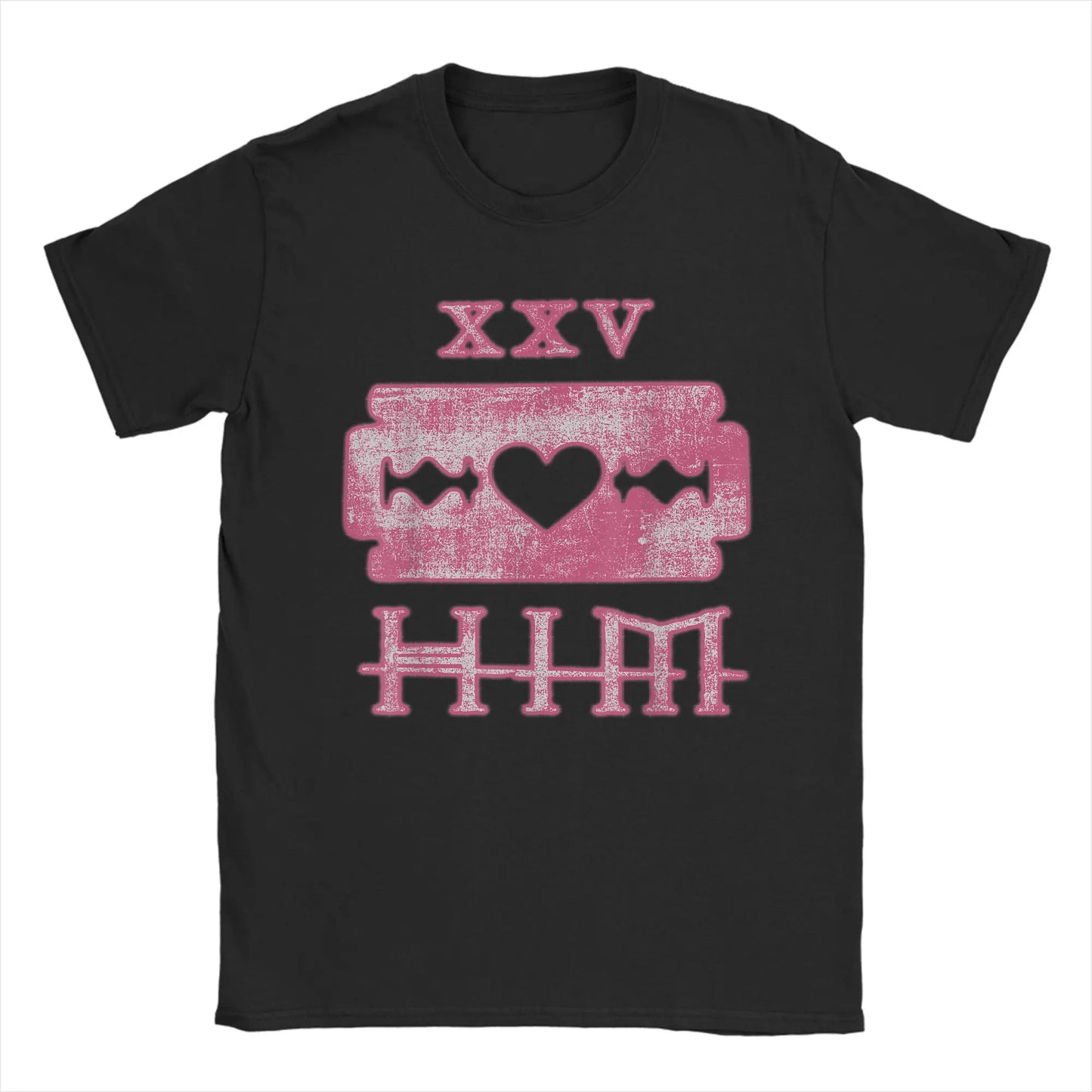 Harajuku T Shirt Him Band Ville Valo Omate Cotton T Shirts  Hippie Tshirt for Adult Summer Y2K Fun Casual Short Sleeve Clothing