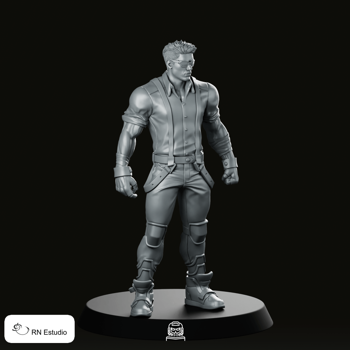 Adam Hunter Streets Of Rage 2 Miniature