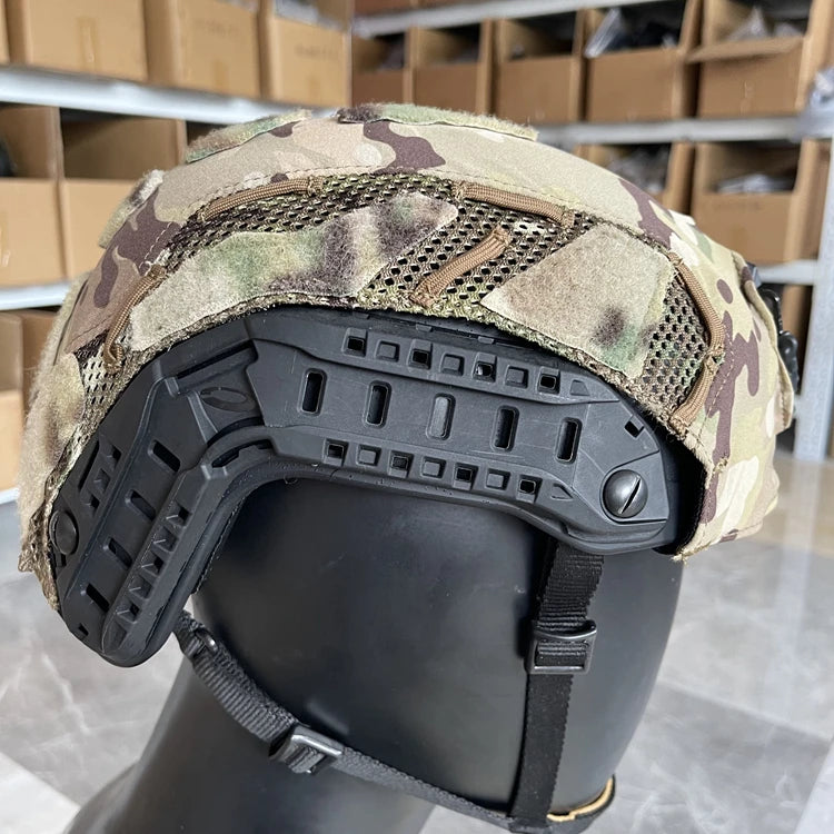 Multicam Helmet Cover Tactical FAST/OPS-CORE/SF Helmet Cover Gear Airsoft Paintball Wargame Helmet Protective Cover Accessories