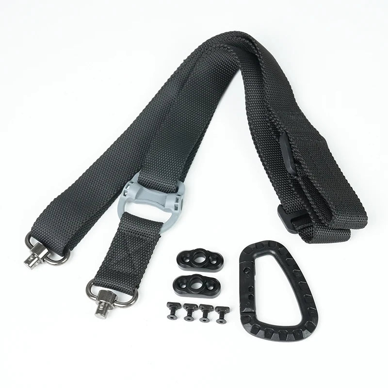 US Warehouse MS4 MS3 MS2 Adjustable  Rifle Sling Tactical Nylon 2 Points Gun Sling Shoulder Strap  Airsoft Hunting Accessories