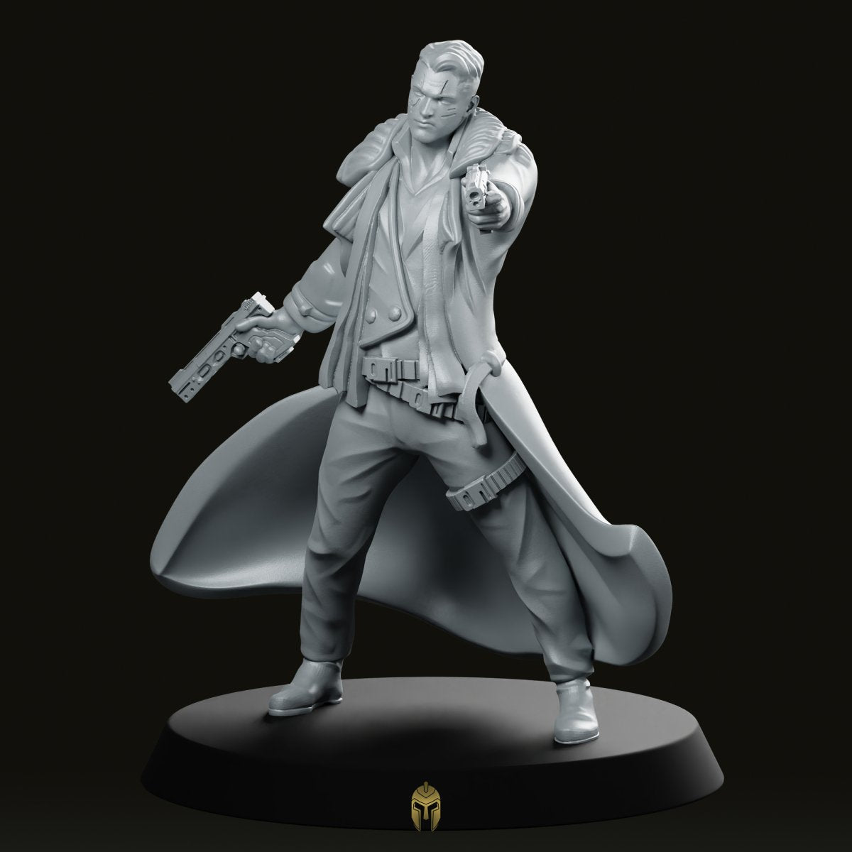 Agent Clive Smith 01B Cyberpunk Miniature