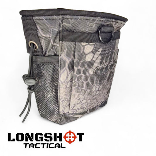 Airsoft Magazine Dump Pouch - Longshot Tactical- Urban Ash Camo