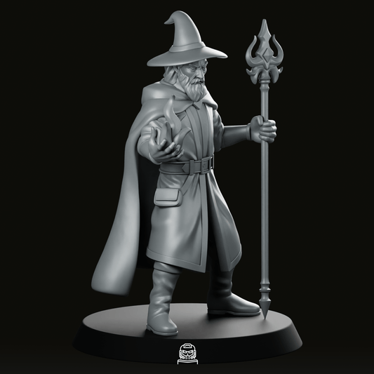 Althas Fenrow Wizard Miniature