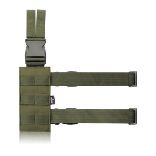 Amomax Fabric Molle Drop Leg Plate -  Olive Drab