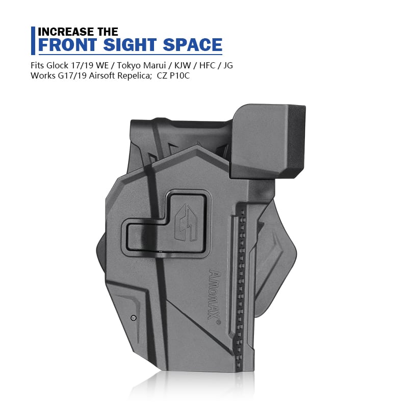Amomax Tactical Holster with RDS Fits Glock