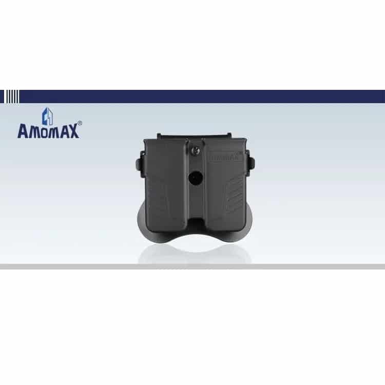 Amomax Universal Double Pistol Magazine Pouch