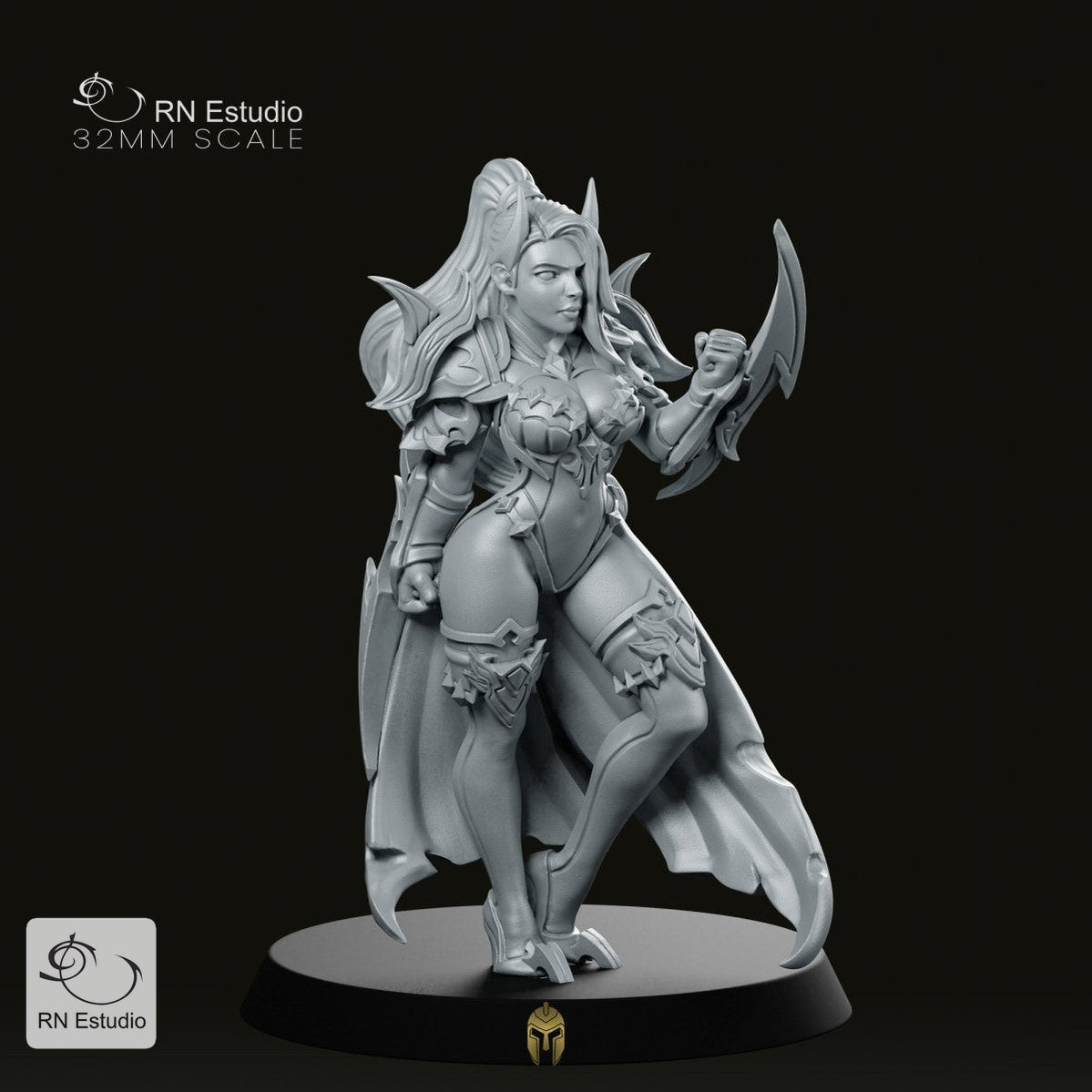 Assassin Elena Fantasy Miniature