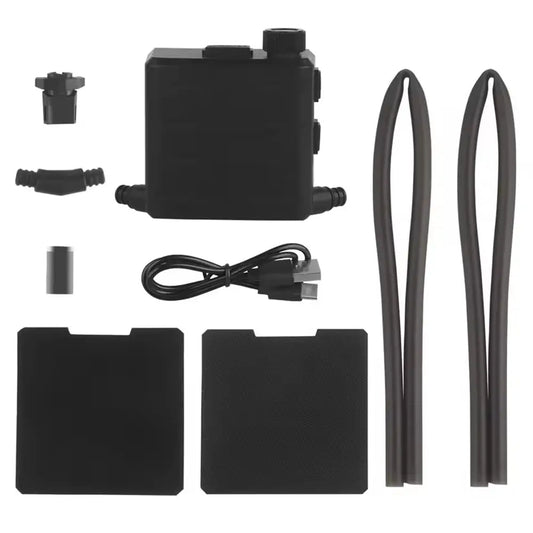 Tactical Cordless Airsoft Goggles Defogger Defogging Fan Anti-fog Pump for Safety Glasses with Rubber Seal Adjustable Wind Speed