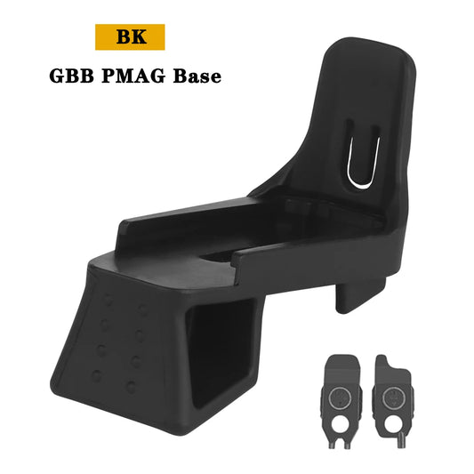 Tactical Airsoft GBB PMAG Magazine Base Quick-Pull Prone Support With PEQ Night Vision Scope Adjustment Tool For Shooting Drill