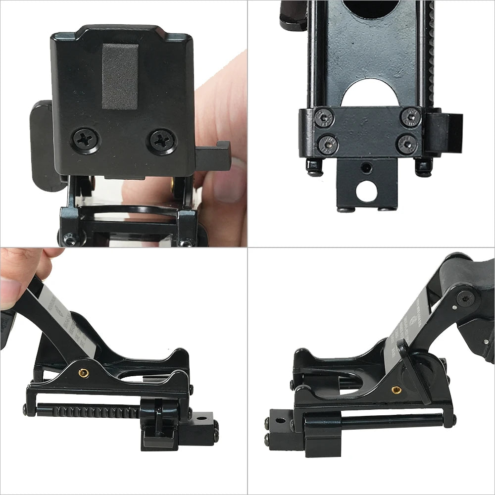 BOOIU New PVS14 Mount - Pre-Drilled Threads for Easy Install | Tactical, Airsoft & Paintball