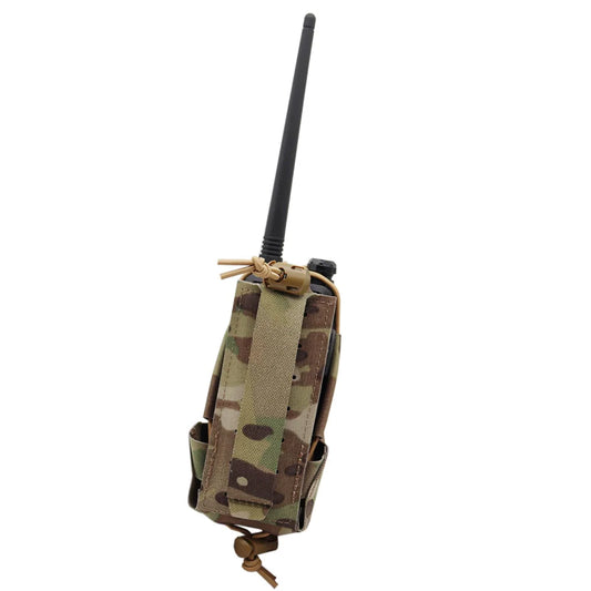 Tactical Gridlok Radio Pouch BAOFENG/POFUNG UV5R UV82 Walkie Talkie Bag Molle Intercom Pouch For Hunting Airsoft