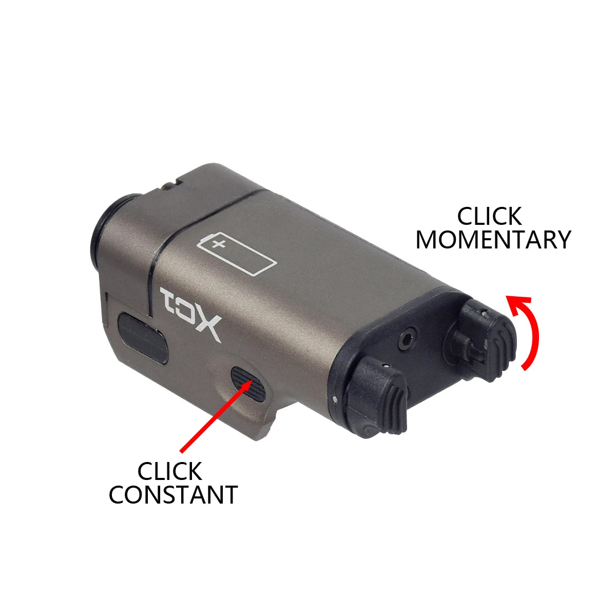 Tactical Surefire XC1 Weapons LED Light Upgrade Metal Hunting Pistol Scout Flashlight For Airsoft G17 18C 19 Gun Accessories