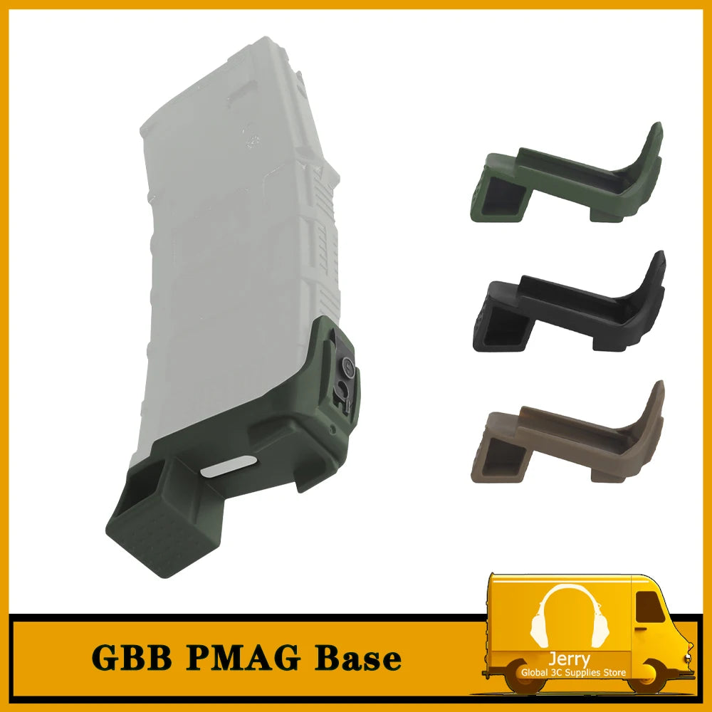 Tactical Airsoft GBB PMAG Magazine Base Quick-Pull Prone Support With PEQ Night Vision Scope Adjustment Tool For Shooting Drill