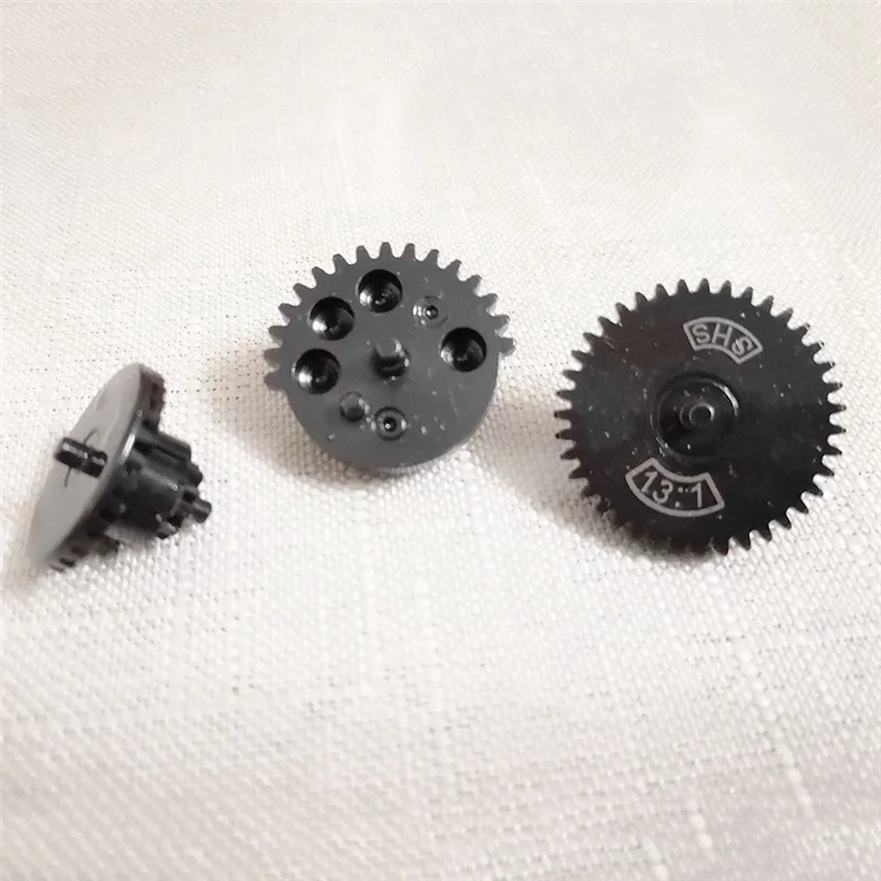 WOWFU-AEG 13:1 Steel CNC Bearing Airsoft Gear Set V2 V3 Gear Box High Speed Gear Set Accessories For Ver.2/3 AEG Gel Blaster Gea