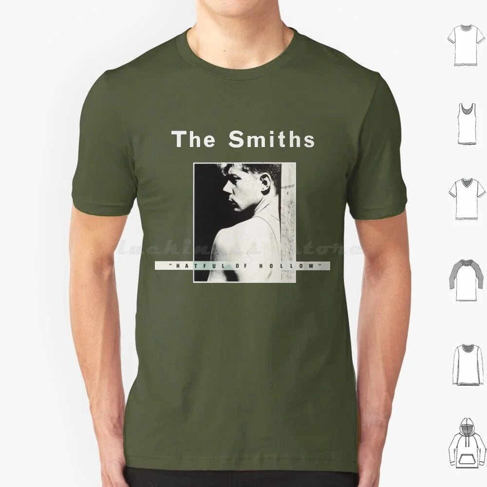 The Hateful Hollow T Shirt 6xl Cotton Cool Tee Music Stone Cure Morrissey Romantic Popular Smiths Family Indie Roses