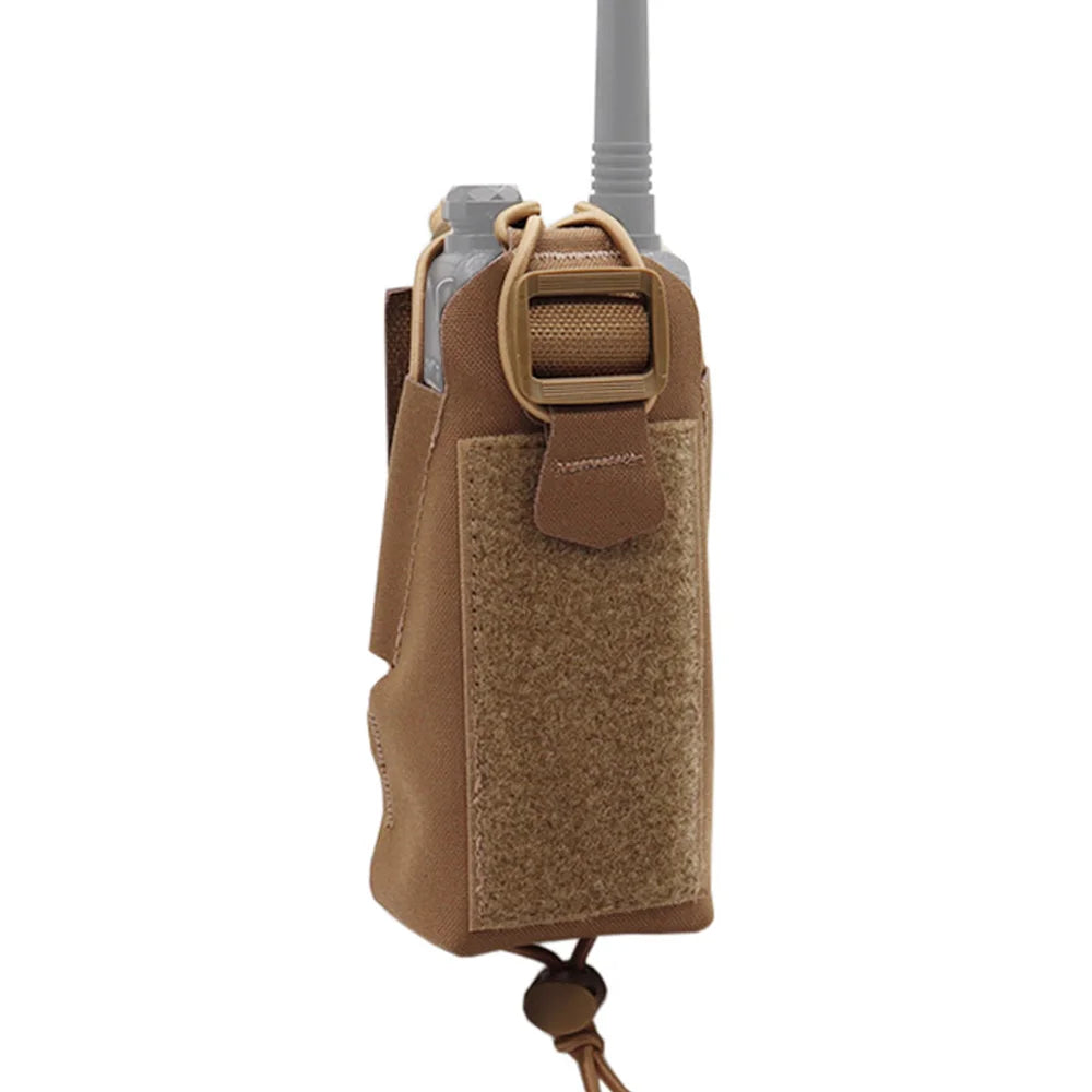 Tactical Gridlok Radio Pouch BAOFENG/POFUNG UV5R UV82 Walkie Talkie Bag Molle Intercom Pouch For Hunting Airsoft