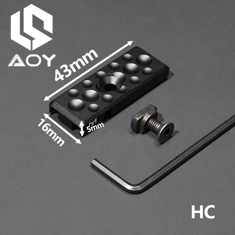 Mlok Keymod System Laser Flashlight Tactics Wire Guide Pressure Remote Switch Cable Management Airsoft Metal Weapons Accessories
