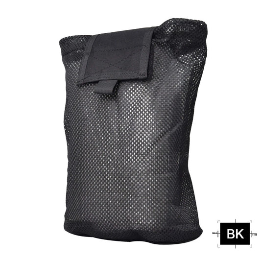 Collapsible MOLLE Dump Pouch for Empty Magazines Airsoft & Paintball Tactical Gear Folding Hunting Accessory - SINAIRSOFT