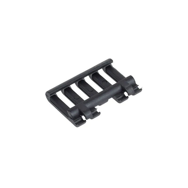 Tactical Picatinny 5 Slot Rattail Line Strip 20mm Rail Cover PEQ 15 DBAL M300 M600 Airsoft rifle Accessories Switch Wire Holder