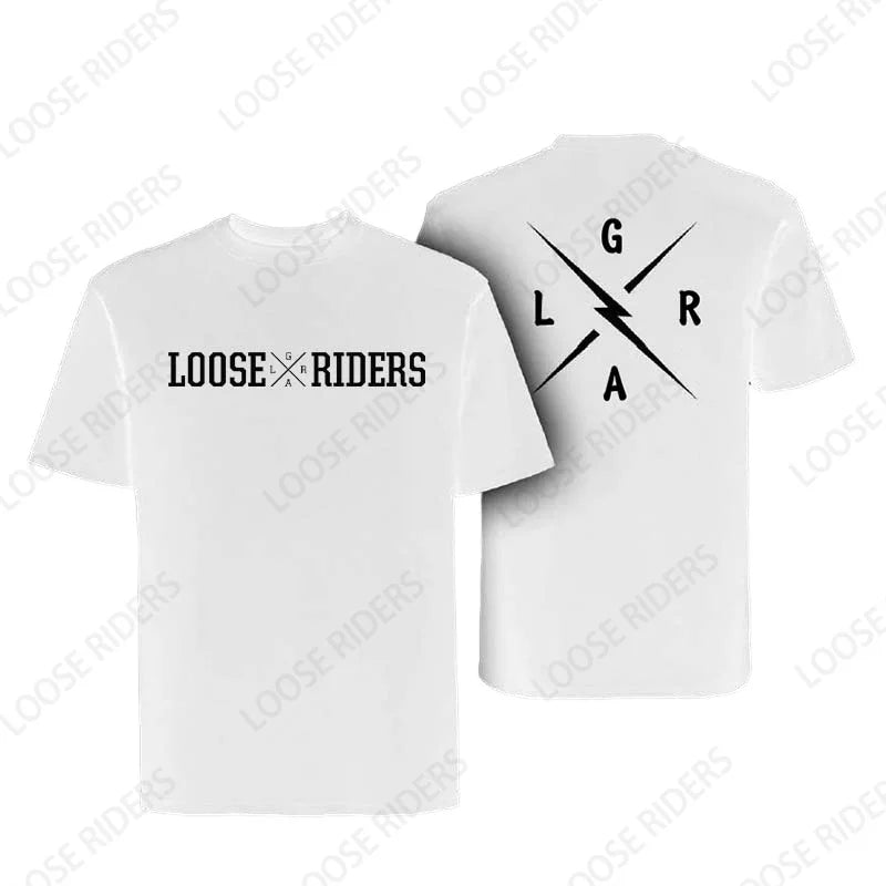 2023 Loose Rider Short Sleeve Jersey BMX MTB Mountain Bike Summer Shirts DH Motocross Downhill Enduro Sweatshirts