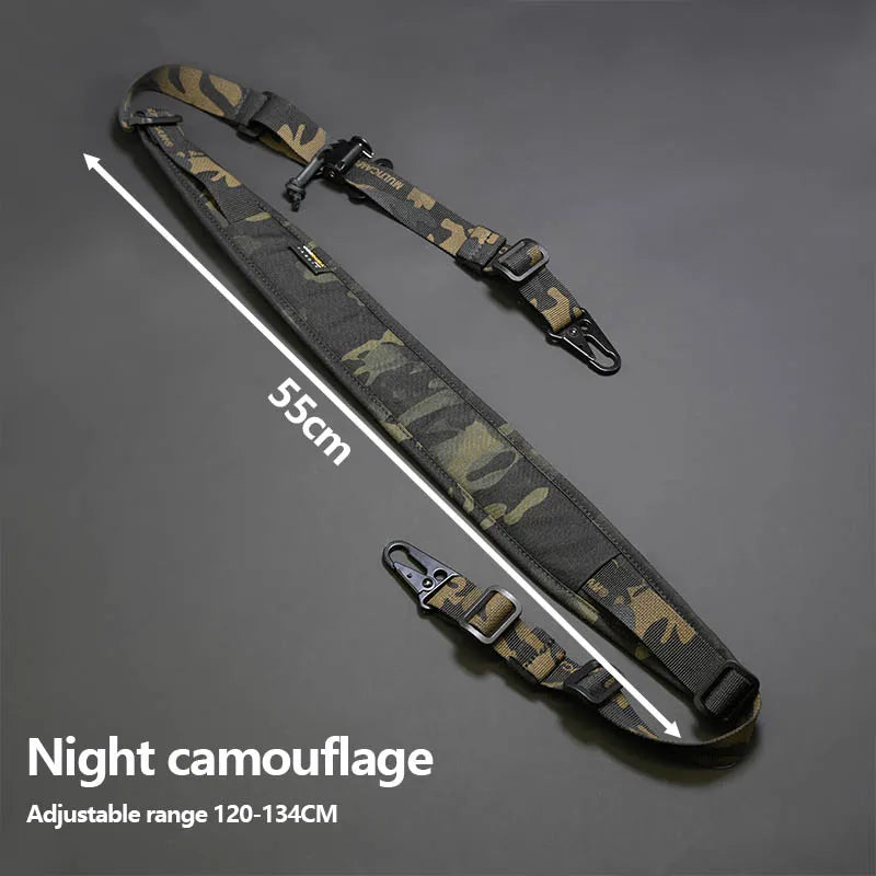 Tactical GEAR Rifle Multifunctional Sling Strap Removable Modular 2/1 Point Sling Padded Airsoft AR15 Hunting Weapo Accessories