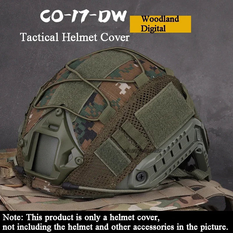 Tactics Helmets Cover for Fast MH PJ BJ Helmet Accessories Airsoft Headwear