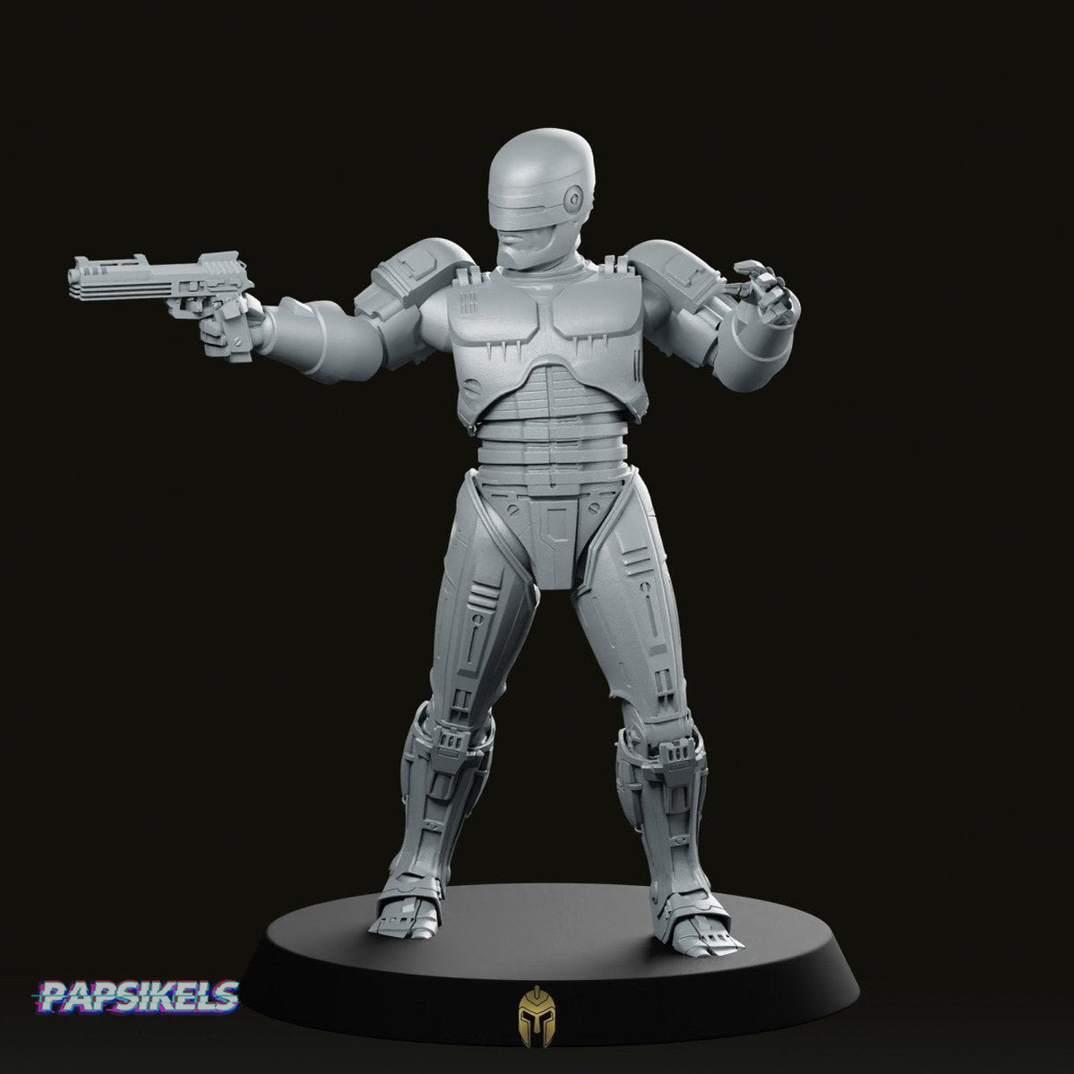Battle Cop Cyborg Series 2A Miniature